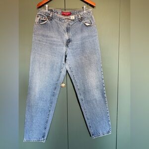Vtg 90s Levi’s 550 classic relaxed jeans size 16 Mis